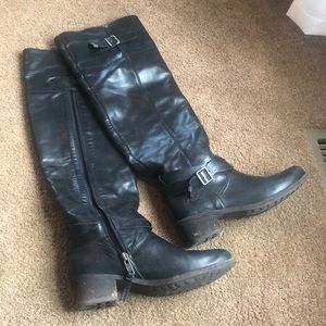 Ugg knee high leather boots size 8